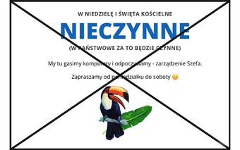 Sklep Kolonialny w święta