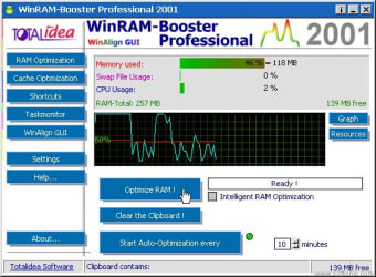 WinRAM Booster Professional 2001
