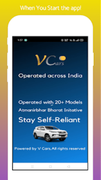 VCars - self drive car rental