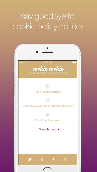 cookie cookie - say goodbye to cookie policy notices