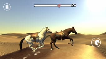 صقر الصحراء : لعبه سباق الخيول