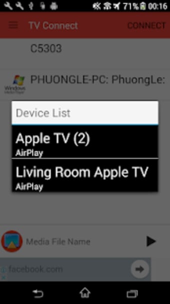 TV Connect: AirPlay DLNACAST