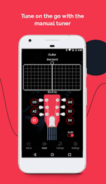 Roadie Tuner - Guitar Tuner  Uke Tuner App
