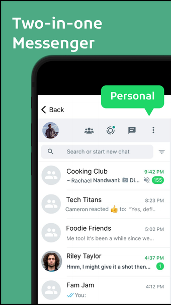 Whats Second Messenger Web App