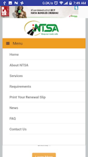 Ntsa Mobile App
