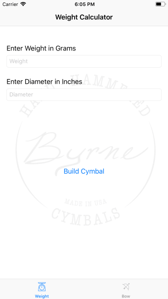 Cymbal Builder