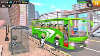 Stickman - Bus Driving Simulator Free