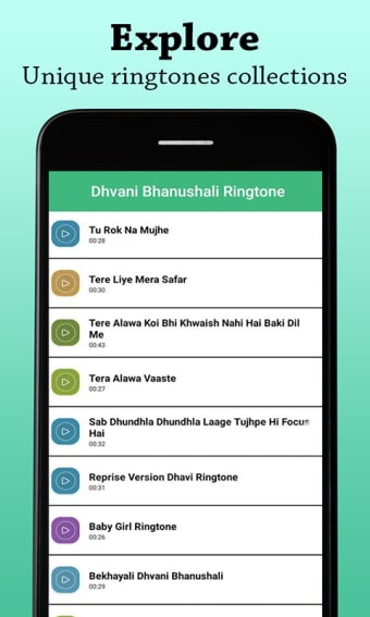 Dhvani Bhanushali Ringtone
