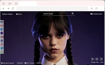 Jenna Ortega Wallpapers New Tab