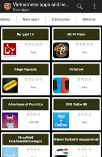 Hungarian apps and games