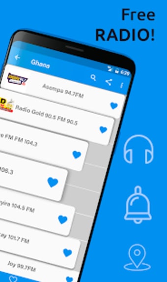 Radio Ghana Free Online - Fm stations
