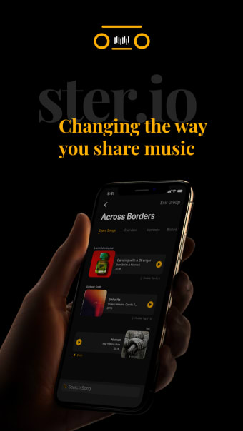 Sterio - Share Music Across Platforms
