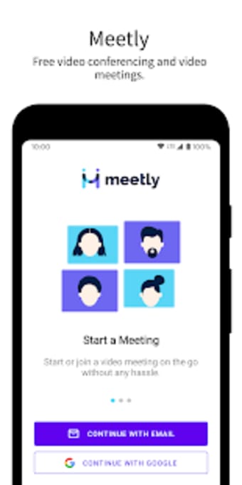 Meetly - Free Video Conferencing  Video Meeting
