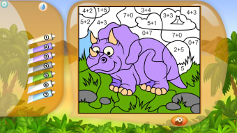 Paint by Numbers - Dinosaurs +