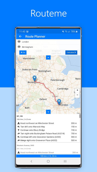 Routeme | Route Planner, Driving Directions, Maps