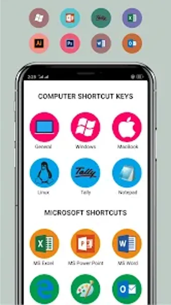 Computer shortcut keys :  All