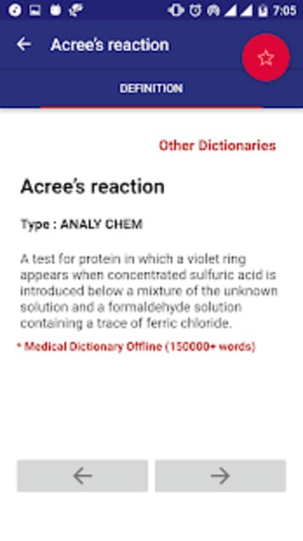 Offline Chemistry Dictionary