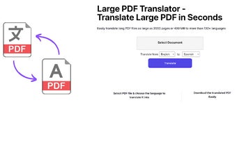 Large PDF Translator