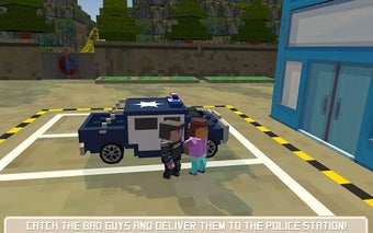 Blocky San Andreas Police SIM