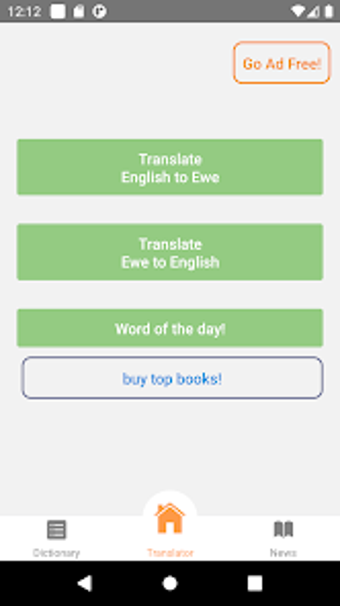 Ewe English Translator