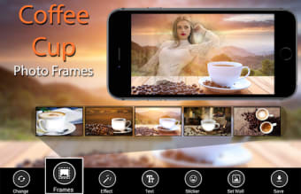 Coffee Cup Photo Frames - coff