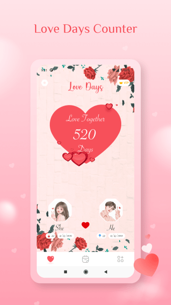 Love Days - Couple Widget 2022