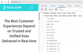 Tealium Event Tracker