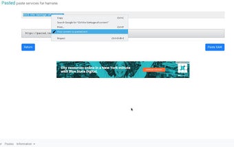 Pasted Chrome Extension