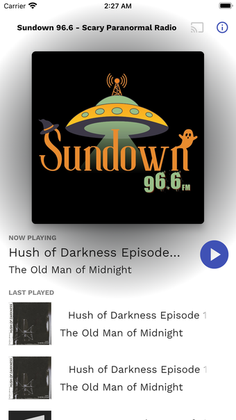 Paranormal Radio Sundown 96.6