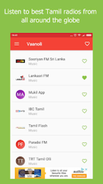 Vaanoli - Tamil Radios