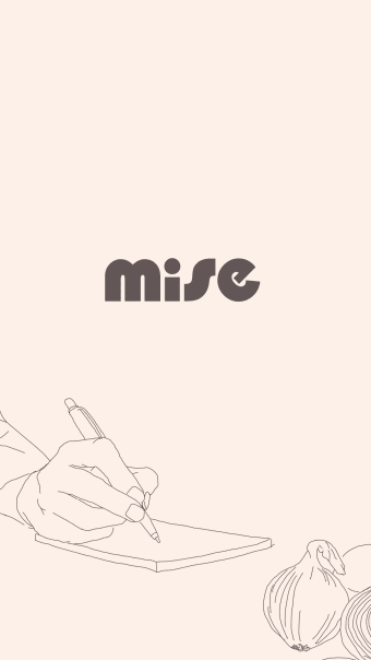 Mise: A minimalist recipe box