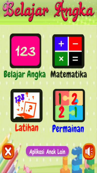 Kids Learning Games - Numbers 123 MATH -Indonesian