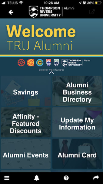 TRU Alumni App