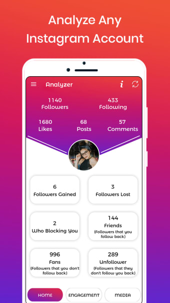 Analyzer for Instagram - Instant Follower Analyzer
