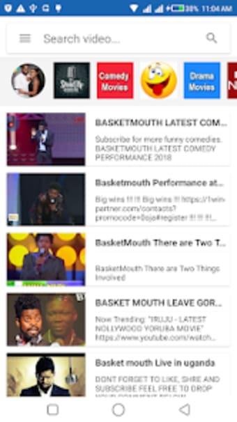 Nigerian Comedy - Basket Mouth