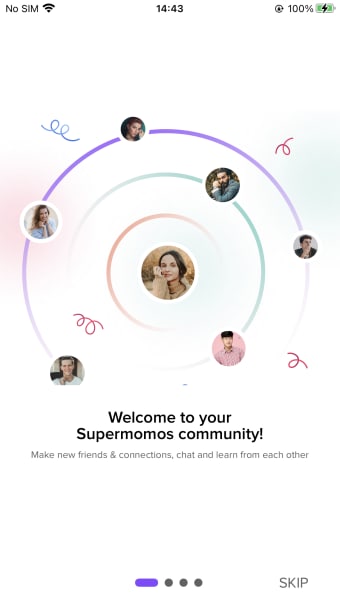 Supermomos: Socialize  Learn