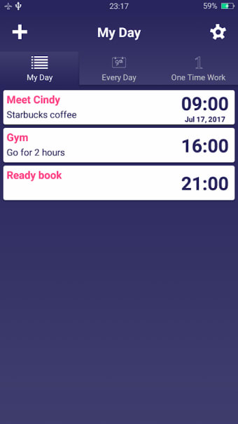 My Day - Plan & Schedule