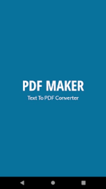 PDF Maker pdf converter