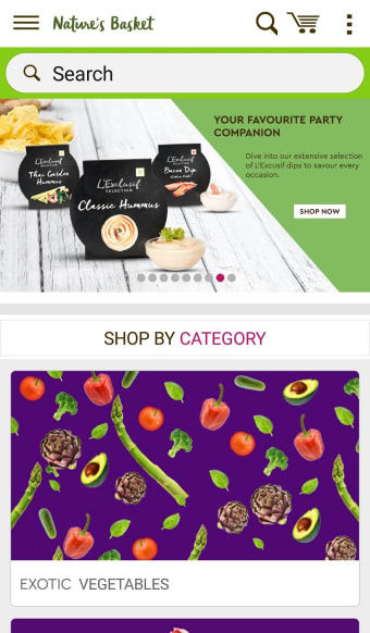 Natures Basket Online Grocery