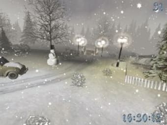 Winter 3D Screensaver