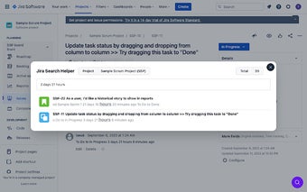 Jira Search Helper