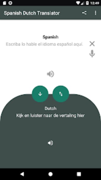 Spanish to Dutch translator an