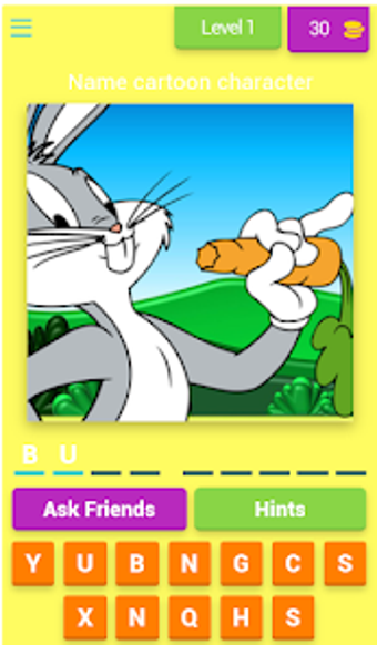 Cartoon Characters Quiz