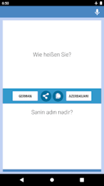 German-Azerbaijani Translator