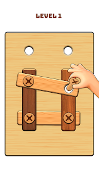 Nuts  Bolts Game: Wood Puzzle