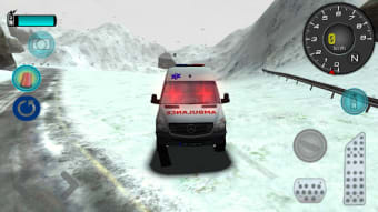 Drive Ambulance on Snow