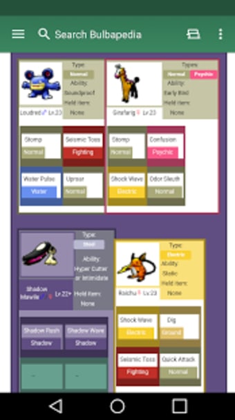Bulbapedia - Pokémon Wiki