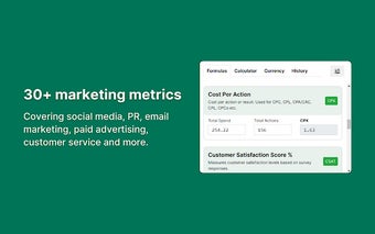 Marketer Math - Analytics Calculator