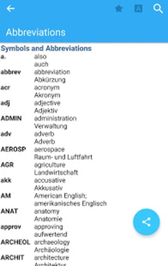 Dictionary GermanEnglish