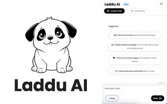 Laddu AI - Privacy Focussed AI